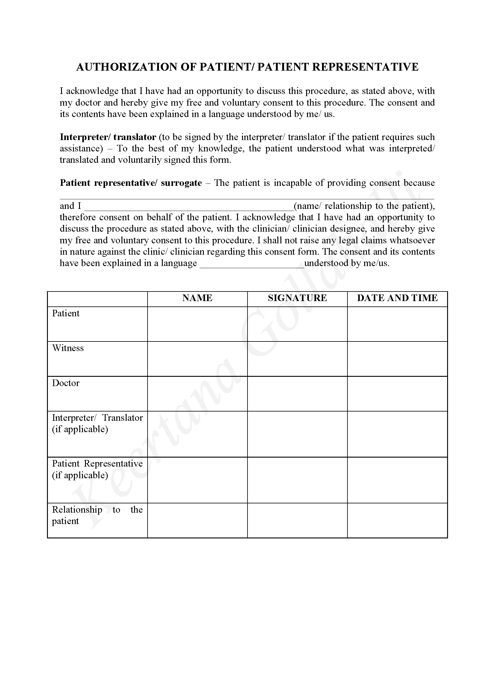 Consent Page - 3